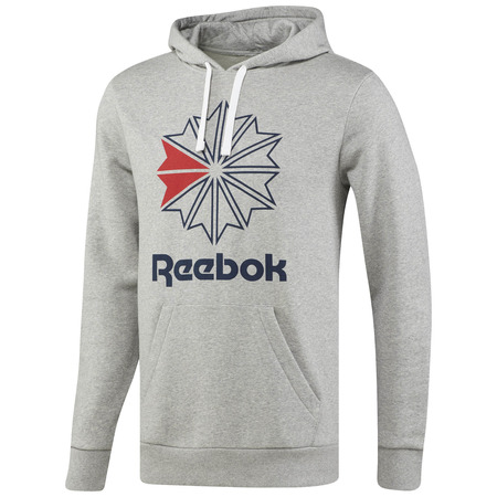 Reebok Classics Fleece Star Big Logo (edium Grey Heather)