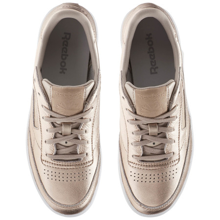 Reebok Club C 85 Leder W "Metallic Pearl" (Pearl Met/Peach/White)