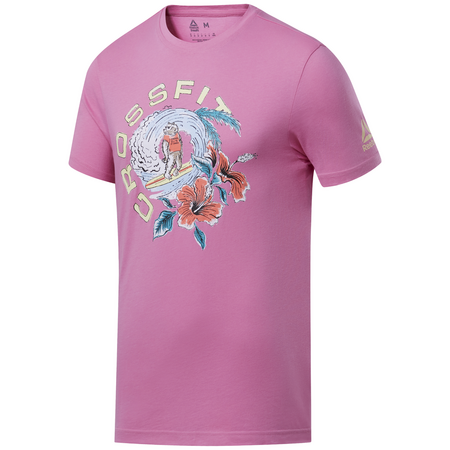 Reebok Cross Passend Surfing Bear Graphic Tee