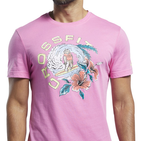 Reebok Cross Passend Surfing Bear Graphic Tee