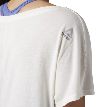 Reebok Tanz Asimétrica Grid Print Tee (chakal)