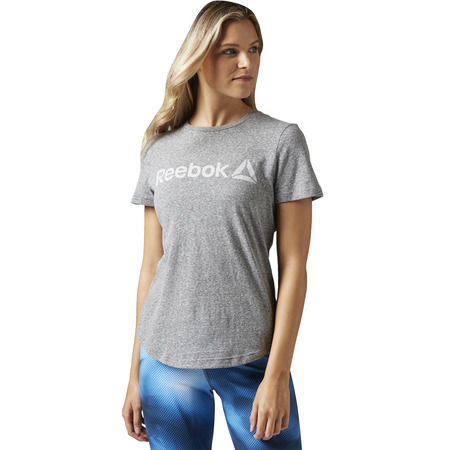 Reebok W Elemente Prime Snow Melange Tee (grau)