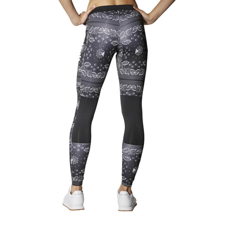 Reebok W Havanna Bandana Graphic Legging (schwarz)