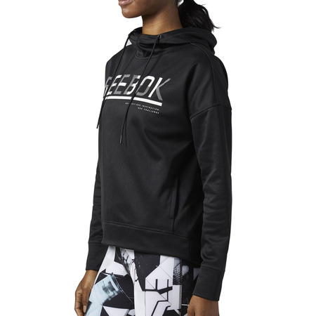 Reebok Workout BB Fleece OTHoodie W (schwarz)