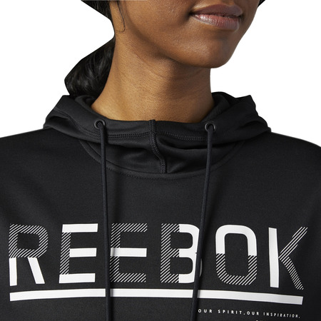 Reebok Workout BB Fleece OTHoodie W (schwarz)
