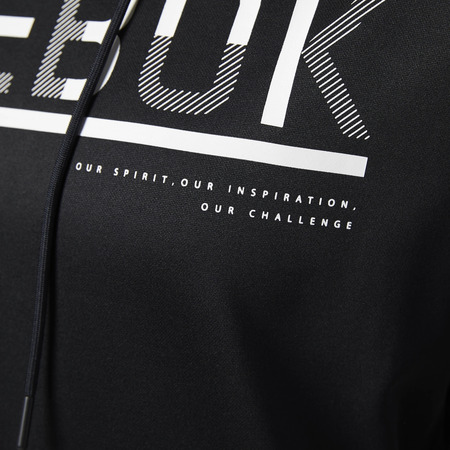Reebok Workout BB Fleece OTHoodie W (schwarz)