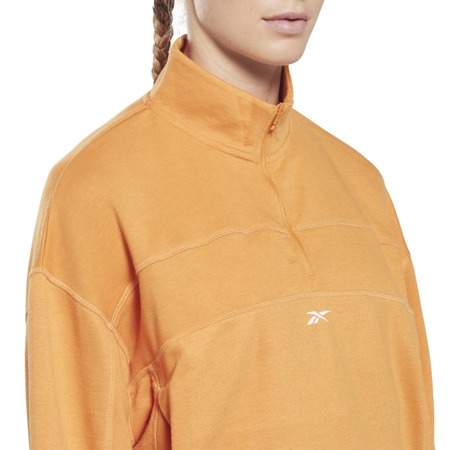 Reebok Workout Fertigstricken 1/4 Zip Sweatshirt
