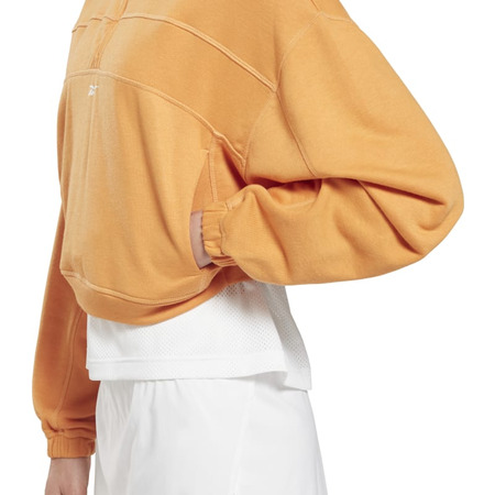 Reebok Workout Fertigstricken 1/4 Zip Sweatshirt
