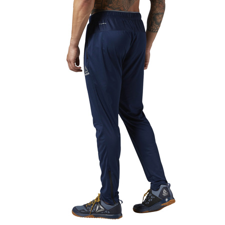 Reebok Workout Ready Stacked Logo Trackster Hose (collegiate navy)