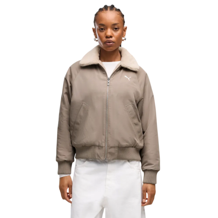 Reversible Blouson High Loft Lining Jacket W "Mouse Gray"