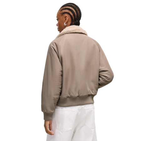 Reversible Blouson High Loft Lining Jacket W "Mouse Gray"