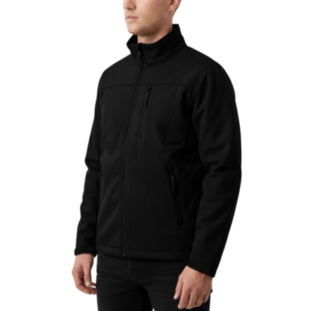 Softee Softshell Jcket Regis "Black"