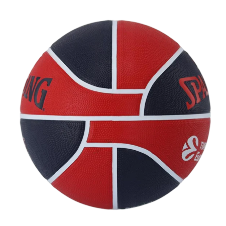 Spalding 2025 Euroliga Baskonia Basketball Team Ball Rubber Indoor/Outdoor SZ.7