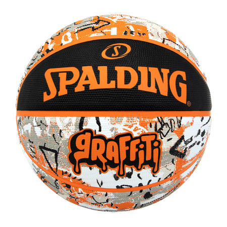 Balón Spalding Orange Graffiti Sz7 Gummi (Talla 7)
