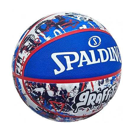 Balón Spalding Blue Red Graffiti Sz7 Gummi (Talla 7)