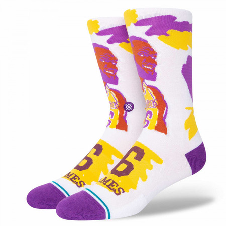 Storno NBA Casual Paint James Crew Socken