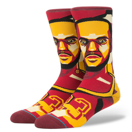 Storno NBA Zukunft Legenden Mosaic Lebron Socks