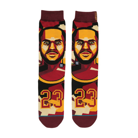 Storno NBA Zukunft Legenden Mosaic Lebron Socks