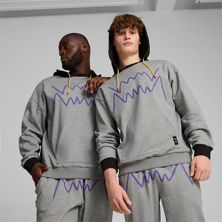 Capucha Sweatshirt Basket Puma Jaws Core 2.0 "Medium Gray"