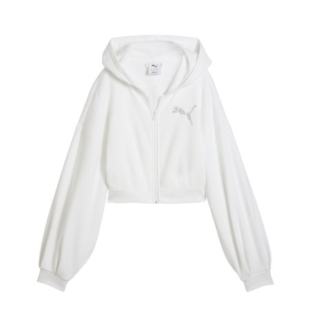 Sudadera puma  ESS GRAPHIC Bedazzled "White"