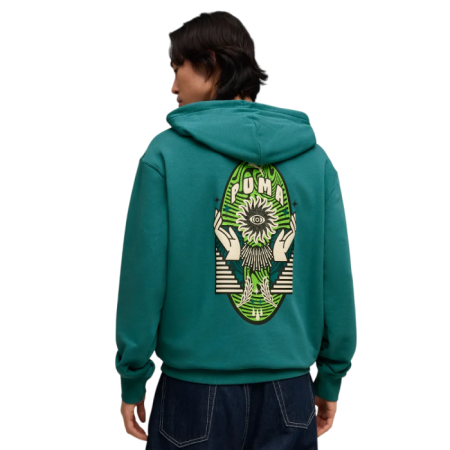 Sudadera Puma SUNSET DRIVE TR  "Emerald Ice"