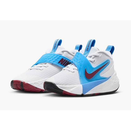 Team Hustle D 12 (PS) "White University Blue"