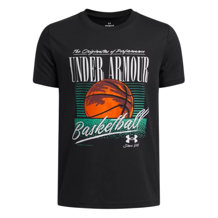 UA Basketball Boy´s T-Shirt "Black"