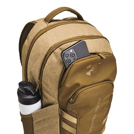 UA Hustle Pro 6.0 Rucksack "Coyote Brown Full Heather"