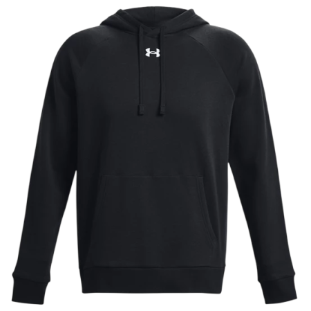 UA Men´s Rival Fleece Hoodie "Black-White"