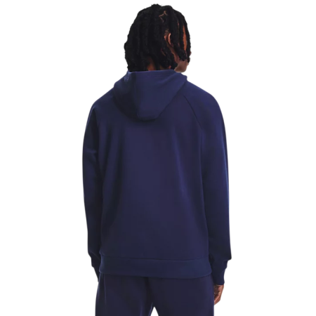 UA Men´s Rival Fleece Hoodie "Midnight Navy-White"