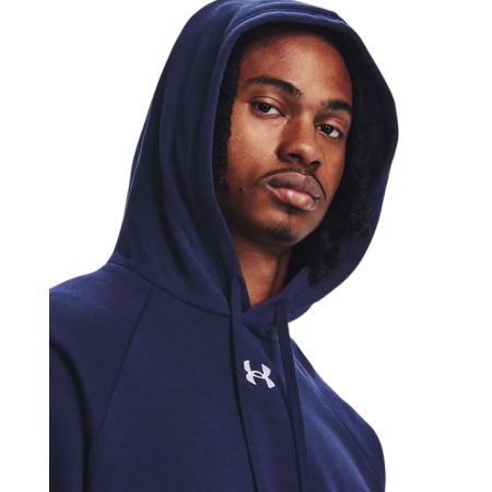 UA Men´s Rival Fleece Hoodie "Midnight Navy-White"