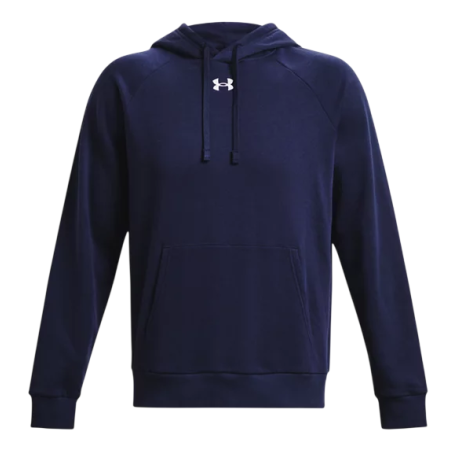 UA Men´s Rival Fleece Hoodie "Midnight Navy-White"