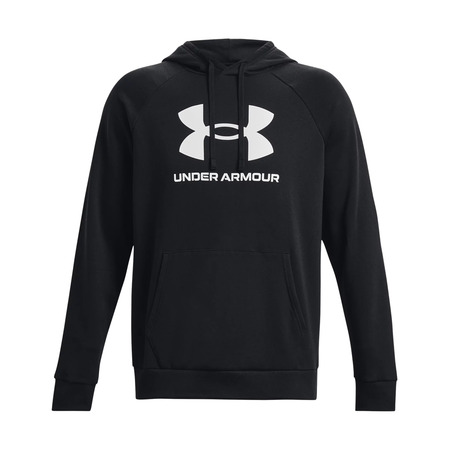 UA Herren Rival Fleece Logo Hoodie "Black"