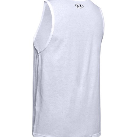 UA Herren Sportstyle Logo Tank "White"