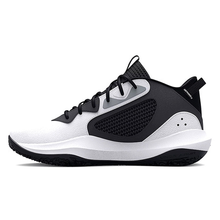 Unter Armour Basketball Unisex Lockdown 6 "White-Jet Gray"