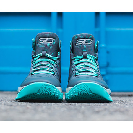 UA Stephen Curry 2-CBA "Rainmaker" (008/grün/emerald/grau)