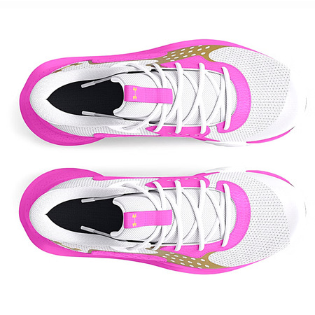 Unter Armour GS Jet \\'23 "White VividMagenta Gold"