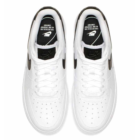 Frauen Nike Air Force 1 \\'07 Schuh "White Black"