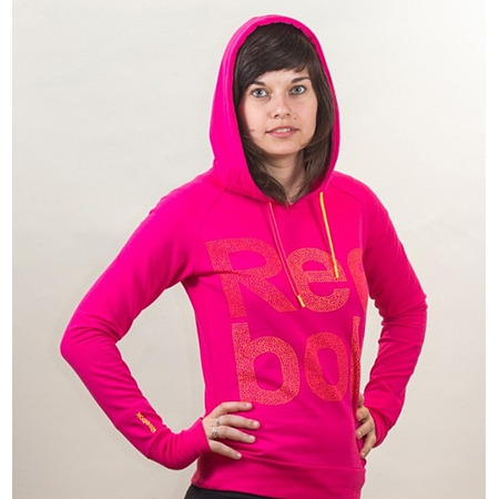 Reebok Sudadera Hoodie (Rosa)