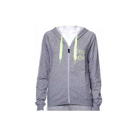 Reebok Sudadera Full Zip (Gris)