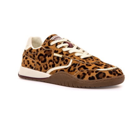 Zapatillas Mustang Fur Leather  "Leopardo"