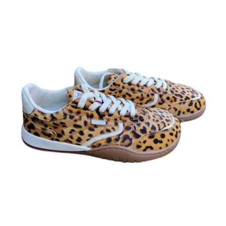Zapatillas Mustang Fur Leather  "Leopardo"