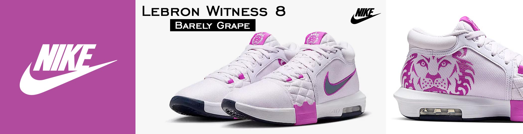 Nike LeBron Witness 8 - Barely Grape