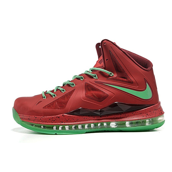 Lebron X "Weihnachten 2012" (600/rot/grün)
