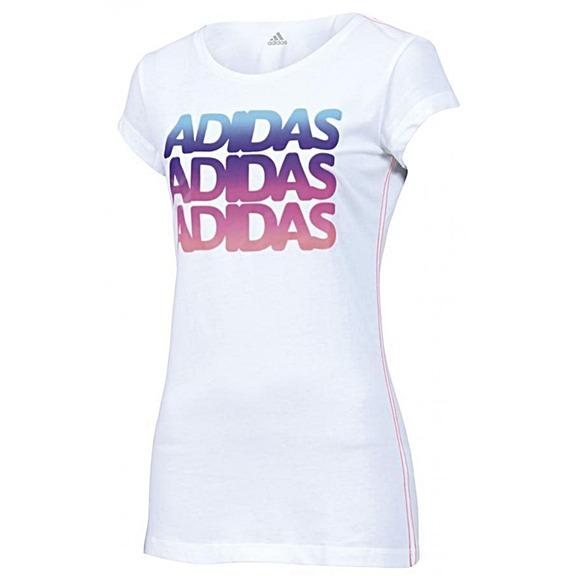 Adidas Camiseta Regenbogen (blanco)