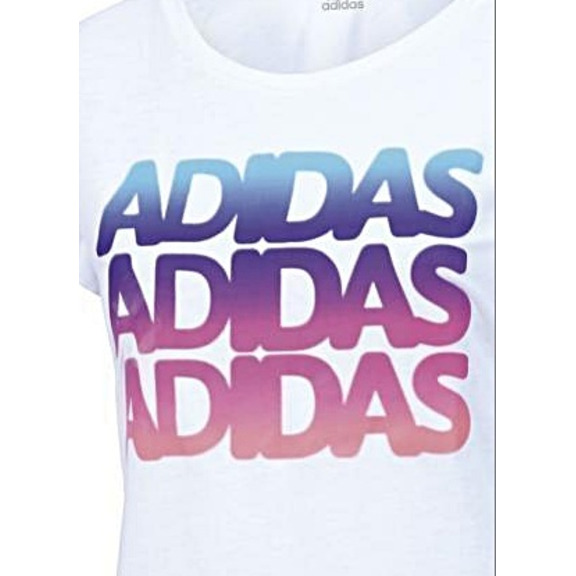 Adidas Camiseta Regenbogen (blanco)