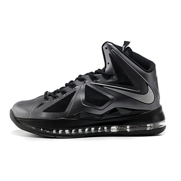 Lebron X "Black Diamond" (001/negro/metal)
