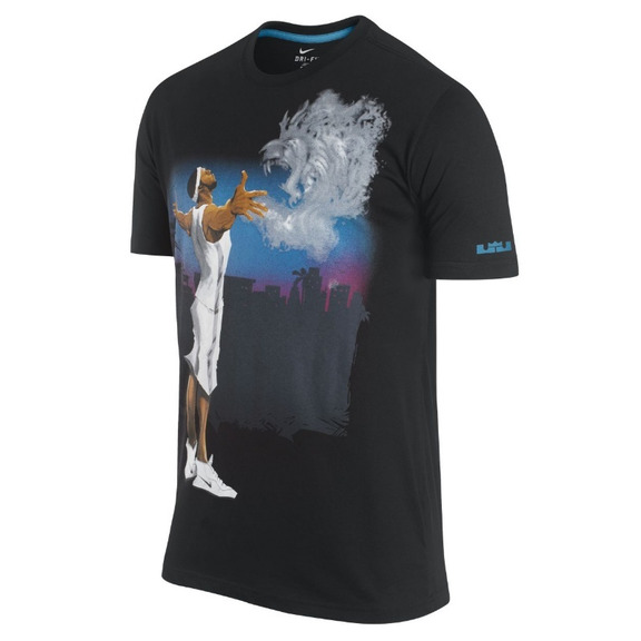 Camiseta Lebron Gemälde (010/schwarz)