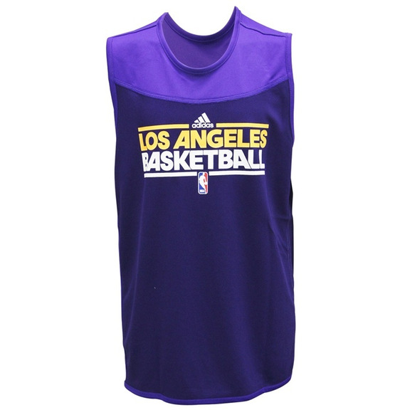 Adidas Camiseta Reversible Angeles Lakers (purpura)