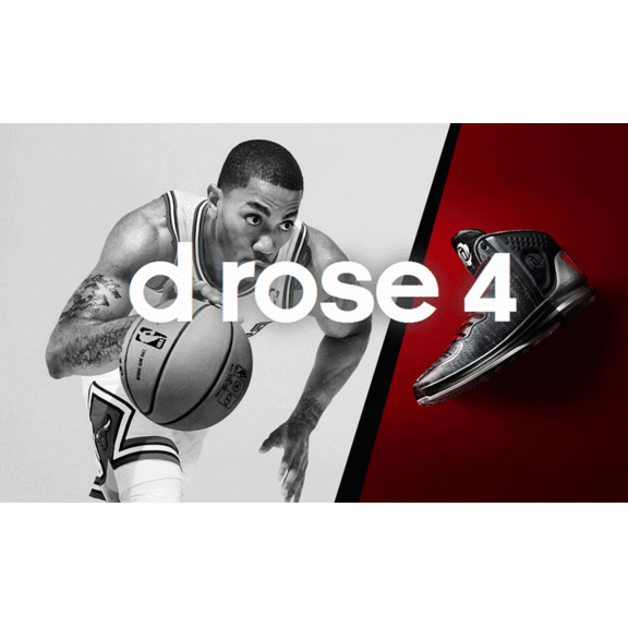 Adidas Derrick Rose 4 "Shakes" (negro / gris / goral)